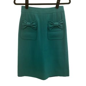 Marc by Marc Jacobs Green Pencil Skirt, sz0